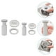 thumbnail image 3 of 2pcs Baño de baño Drenaje Drenaje Cocina Fregadero Funda de desodorización (Gray), 3 of 4