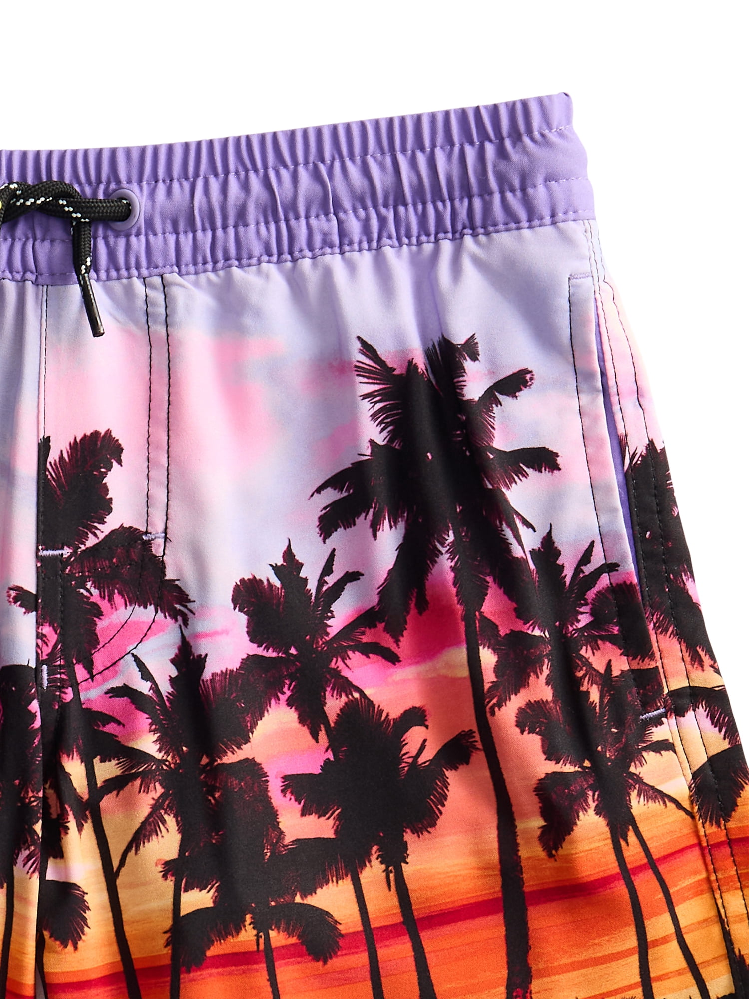 Weekend Academy Boys Printed Swim Trunks, Sizes 6-18 & Husky