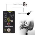 thumbnail image 4 of MOSKYAUDIO MULTI SPRING REVERB Guitar Reverb Effects Pedal Attack/Dwell/Depth/GAIN/4-Mode Knob DC 9V 6.35mm Input/Output Interface Electric Guitar Reverb Effector with True Bypass, 4 of 9