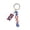 B, variant on Patriotic 1776 & 2026 Keychain Set - Red White Blue USA Star Charm Key Ring for 4th of July, Bag Decor & Election Gift