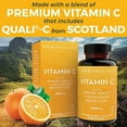 Viva Naturals Vitamin C 1000mg NonGMO Vitamin C Supplements with