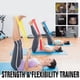 thumbnail image 4 of Resistance Bands Set 5 Packs Elastic Exercise Bands For Physical Therapy Tension Band Recovery Band Workout Stretch Bands For Strenght Training Pilate, 4 of 4