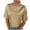 Beige, variant on Uaswgudfs Women's Pink Metallic Blouse – Drop Shoulder Oversized T-Shirt Top, Casual Shirt-Style Tee for Summer