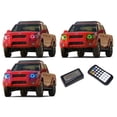 thumbnail image 2 of Flashtech RGB Angel Eye LED Halo kit with RF Remote for 01-04 Nissan Frontier Headlights, 2 of 7