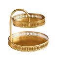 thumbnail image 1 of Pastry Tray,Double Layer Pastry Tray Serving Tower Tray Candy Fruite Dessert Plate Reliable and Durable, 1 of 8