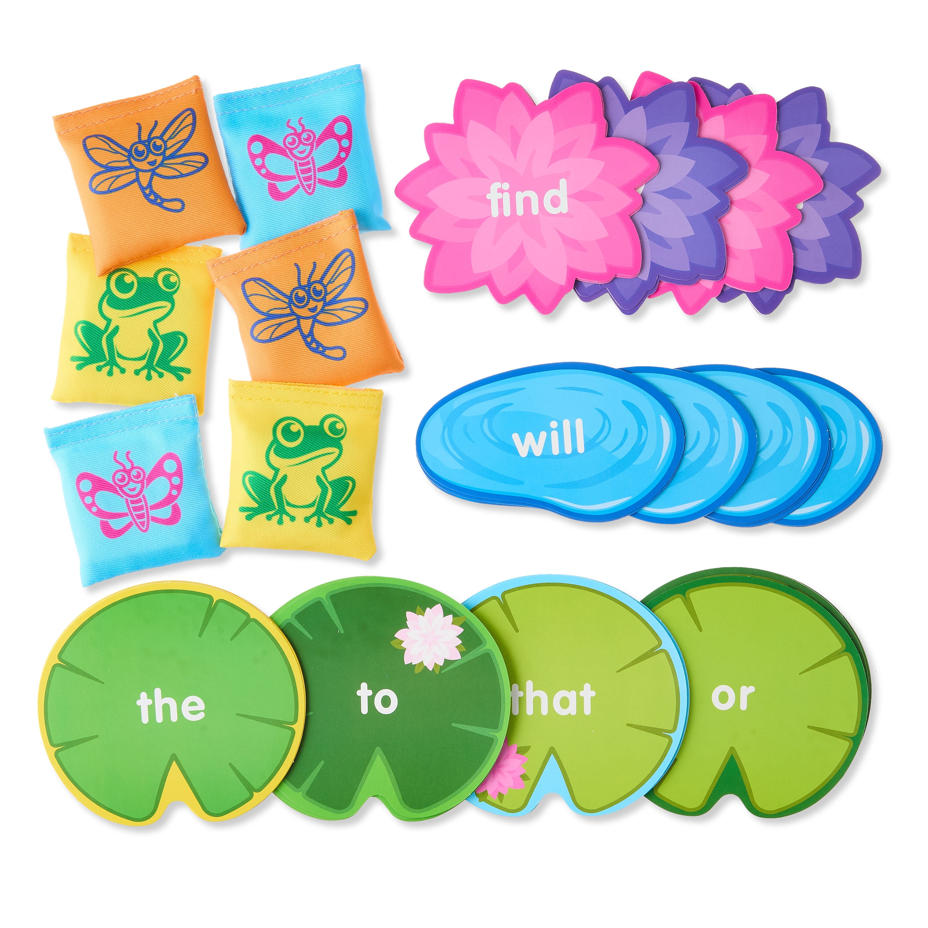 Spark Create Imagine Sight Word Beanbag Toss Game, Educational Games for Kids, Recess, Classroom