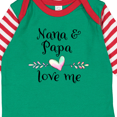 thumbnail image 4 of Inktastic Nana and Papa Love Me Heart Grandchild Boys or Girls Long Sleeve Baby Bodysuit, 4 of 5