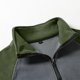 thumbnail image 5 of pstuiky camisetas de manga larga para hombre, Suéter de forro polar con media cremallera y retazos para hombre, manga larga, cuello vuelto, cuello alto, abrigo de medio cuello Tops de hombre s, 5 of 8