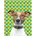 thumbnail image 1 of St. Patricks Day Shamrock Jack Russell Terrier Flag Garden Size, 1 of 1
