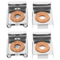 thumbnail image 3 of 4 Clips Heavy Duty Mirror Clips Square Stainless Steel For Glass Mirrors In Home Office 1Set, 3 of 8