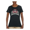 thumbnail image 2 of Wild Bobby Ford Shelby Vintage Checkered Flag Women Graphic Tee, 2 of 6