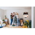 thumbnail image 4 of Eveokoki 12" Christmas Wooden Hanging Sign Door Decoration Wreath Christmas Welcome Sign Front Door Wreath with Bow for Home Indoor Outdoor Farmhouse Wall Window Decoration, 4 of 5