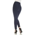thumbnail image 3 of White Mark Women's Stretchy High Waist Pants, 3 of 5