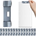 thumbnail image 1 of 14 Vertical Blind Repair Vane Savers, Louver Replacement Parts Maintenance Clips/Blind Fixers (Grey), 1 of 6