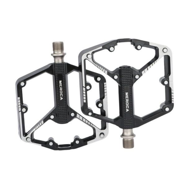 2x Reemplazo de pedal plano de bicicleta Pedal de plataforma de bicicleta universal antideslizante para B