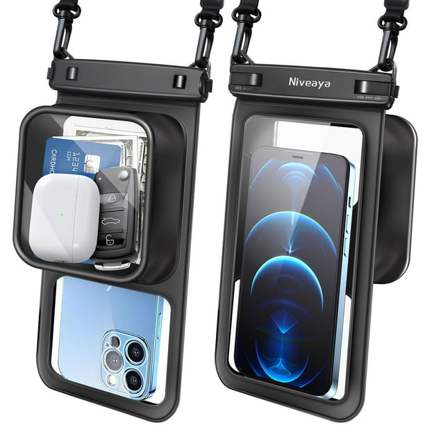 Funda para teléfono móvil Niveaya, impermeable, flotante, 8.5 pulgadas