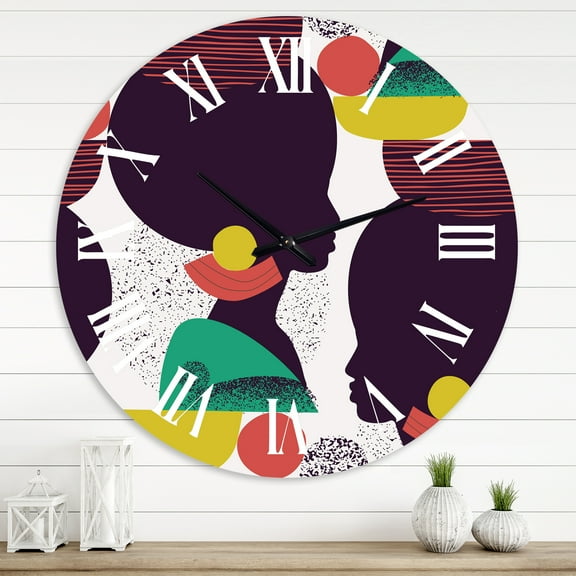Designart 1 in Quartz Modern/Contemporary Wall Clock