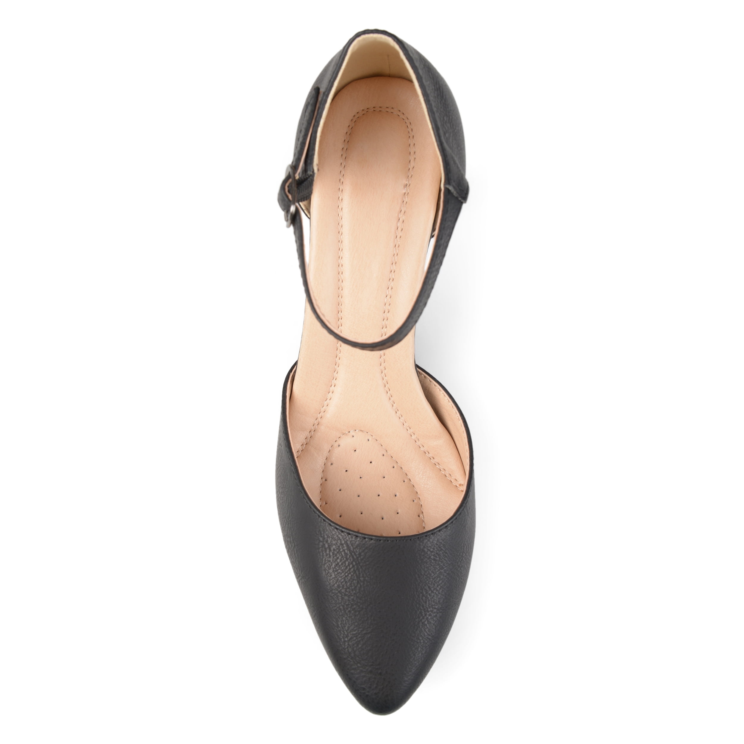 Journee Womens Bettie Almond Toe Mid Heel Pumps, Widths Available