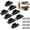 8pcs, variant on 12 Pack Quick Fitting Furniture Joint Bracket with Screws, Stainless Steel Furniture Connectors, 2-in-1 Locking Insert Shelf Brackets, for Beds, Tables, Shelves, Wardrobes