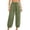 Army Green, variant on Workout Joggers for Women High Waist Pants Drawstring Pull on Trousers Casual Clothes with Pockets