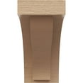thumbnail image 2 of 4"W x 8"D x 8"H Classic Helena Rough Cedar Woodgrain TimberThane Corbel, Primed Tan, 2 of 6