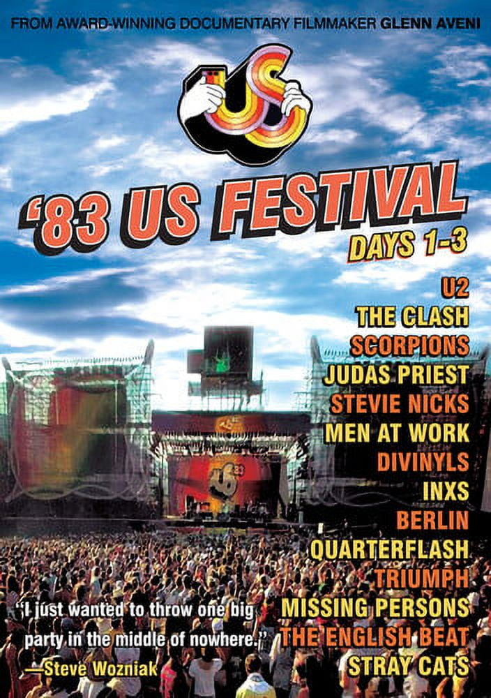 Us Festival: 1982 The Us Generation (Blu-ray + DVD), MVD