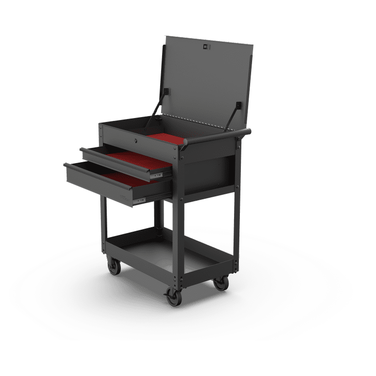 Free Shipping! Hyper Tough 28-inch Steel Mechanics Tool Cart with