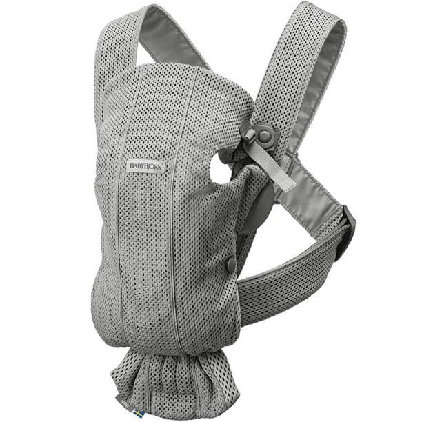 Babybjrn Mochila Porta Bebé Mini 3D Mesh Gris