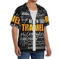 thumbnail image 2 of Kdxio Men'S Hawaiian Shirt For Men Short Sleeve Shirt Travel Summer Casual Holiday Beach Button Down T-Shirts, 2 of 5