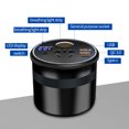 thumbnail image 3 of Tignapoo High-Power 150W Car Inverter with QC3.0 Fast Charge, 12V to 110V, Dual USB, Type-C, Universal Socket, Cigarette Lighter, Black Aluminum Alloy, 3 of 7