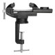thumbnail image 4 of Vise 360 Degree Rotation Bench Vise 73mm Opening Table Vise Cast Steel Clamp Tool 80mm / 3.15in Wide 1.81kg / 3.99lb Cast Steel, 4 of 5