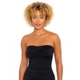 thumbnail image 6 of Time and Tru Women’s and Women’s Plus Bandeau Twist Front One Piece Swimsuit, Sizes XS-3X, 6 of 8