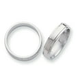 thumbnail image 4 of Titanium Ridged Edge 5mm Polished Band, 4 of 5