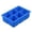 #0671 Blue, variant on 6-Cavity Large Square Ice Cube Tray and Silicone Mold for Jelly, Pudding, Soap, Flexible Non-Stick Design, Durable Reusable Tray for Chilling Beverages #0671 Black