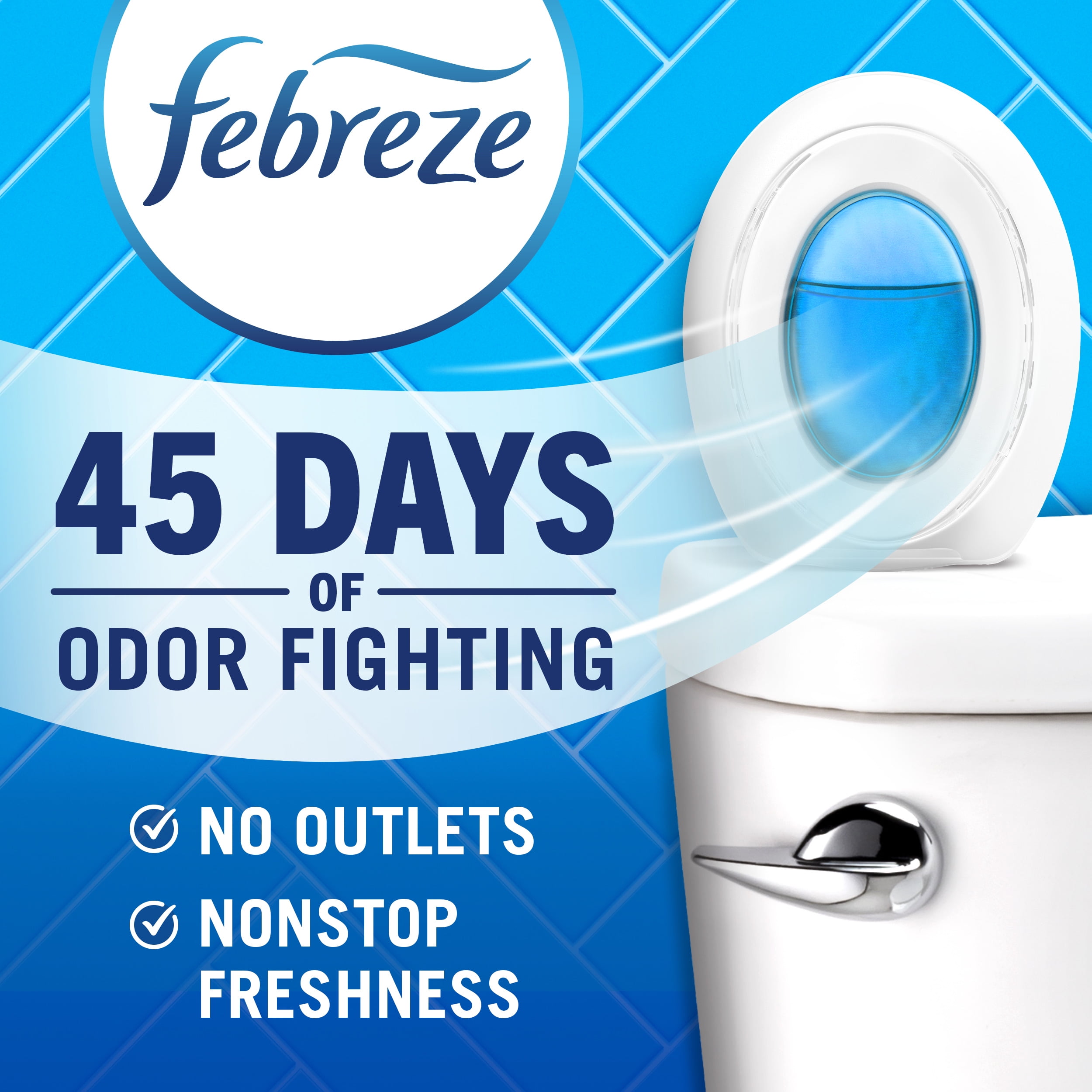 Febreze Small Spaces Air Freshener, Odor-Fighting, Sweet Watermelon & Southern Lilac Scent, 4 Count