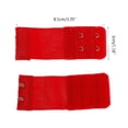 thumbnail image 5 of 5 Pieces Women's Soft Comfortable Elastic Bra Extenders Bra Extension Strap 2 Hook 2 Row Lady's Bra Extender Bra Band, 5 of 13