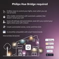 thumbnail image 3 of Sensor de contacto inteligente Philips Hue Secure, blanco, paquete de 2, hecho para puertas y ventanas interiores, requiere Hue Bridge, funciona con la aplicación Hue, 3 of 9