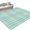Blue, variant on Buffalo Plaid Washable Rug 4x6 Area Rug for Living Room Bedroom Non Slip Indoor Floor Rectangle Carpet Low Pile Large Emerald Green Farmhouse Gingham Striped Entryway Rugs for Dining Room Office Home