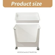 Portable Storage Solution With Wheels Convenient Portable Storage Case with Wheels for Efficient Space Management