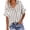Brown, variant on Staron Women Button Down Collared Short Sleeve Striped Casual Basic Vacation Beach Loose Tops Blouse, Red M