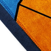 Minecraft Kids Twin/Full Blanket, 62 x 90, Microfiber, Green and Blue, Mojang