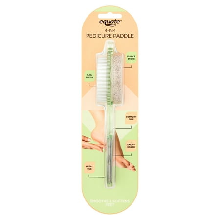Equate 4-in-1 Pedicure Paddle