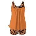 thumbnail image 4 of Wowcloth Women's Tankini Swimsuit, Modest High-Waisted with Fashion Print, Two-Piece for Beach and Swimming, 4 of 6