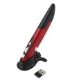 thumbnail image 2 of Dsseng 2.4GHz Wireless Optical Pen  Mouse  500 / 1000DPI For Computers Laptop Red, 2 of 2