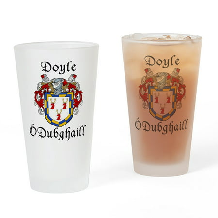 CafePress - Doyle In Irish & English Pint Glass - Pint Glass, Drinking Glass, 16 oz. CafePress