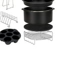 thumbnail image 4 of 8" fryer Accessories Kits Skewers Rack Cupcake Oil Brush 2 package 2, 4 of 7