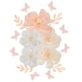 thumbnail image 2 of Shisuyan Romantic Paper Flower Decorations Pink 1 Set 11.8x11.8x1.8in, 2 of 8