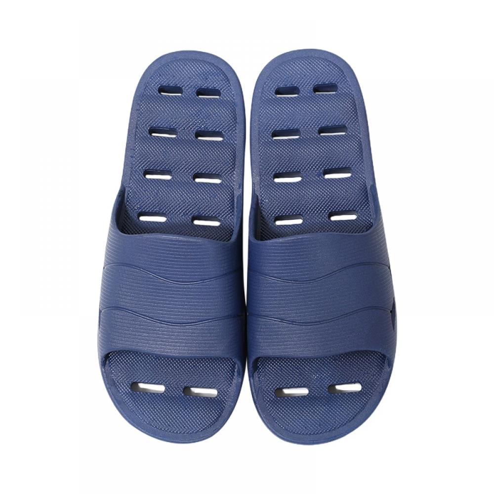 Drain Holes Shower Shoes for Women Men Quick Drying Pool Slides Beach