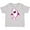 AC-Heather Grey, variant on Cute Shark, Little Shark, Pink Shark Boys or Girls Toddler T-Shirt