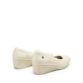 thumbnail image 3 of BURUDANI Women's Wedge Shoes Closed Toe Low Heel Pumps Comfotable Dress Shoes, 3 of 6
